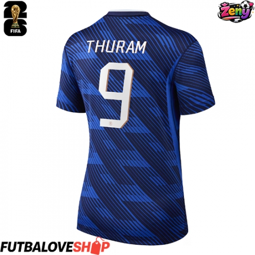 Dres Francúzsko Marcus Thuram #9 Domáci pre Ženy MS 2026 Krátky Rukáv